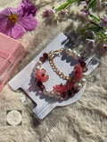 Velvet Rose Pearl | Pearl & Floral Bracelet
